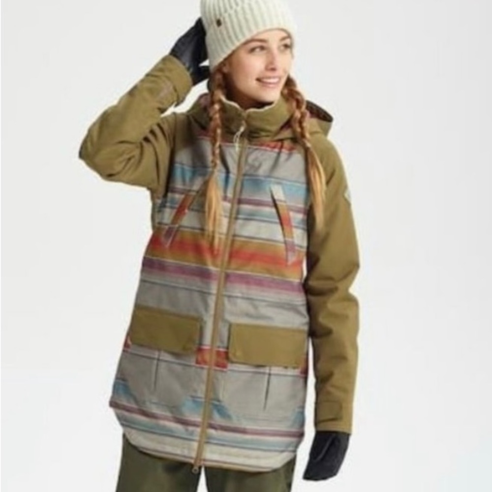 Burton Women's Prowess Snowboarding Gorpcore Ski Jacket XL